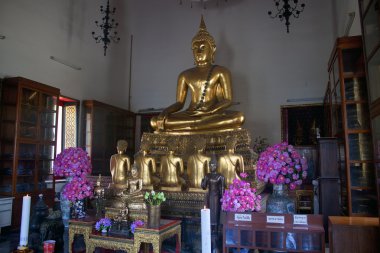 Buda heykelinin karmaşık bir tapınak wat pho