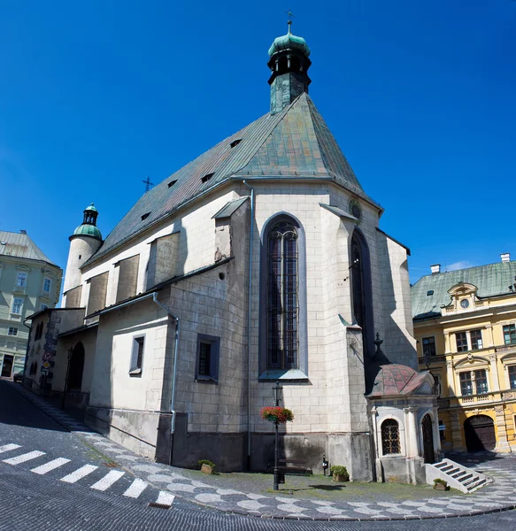 Iglesia de Santa Catalina en Banska Stiavnica — Foto de Stock