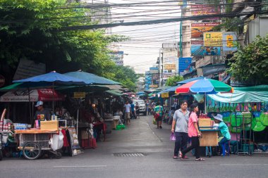  Bangkok gıda tezgahları