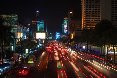 trafik sıkışıklığı Bangkok