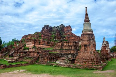 WAT mahathat Tapınağı ayutthaya içinde
