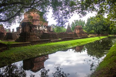 WAT mahathat Tapınağı harabe