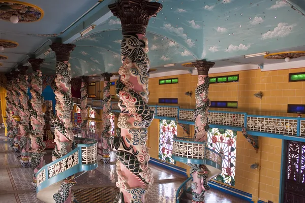 Cao dai tempel — Stockfoto