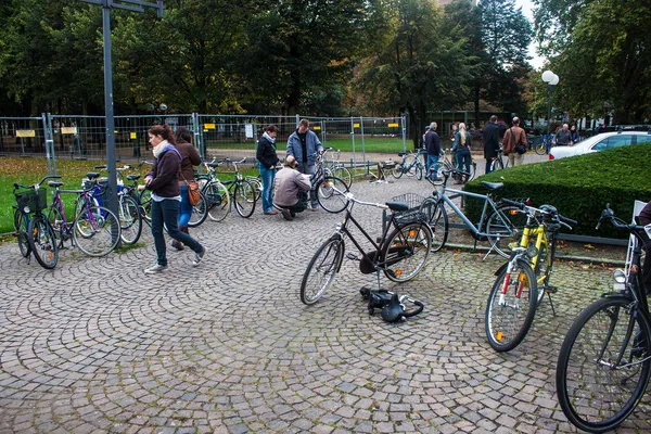 Mercado de bicicletas — Foto de Stock