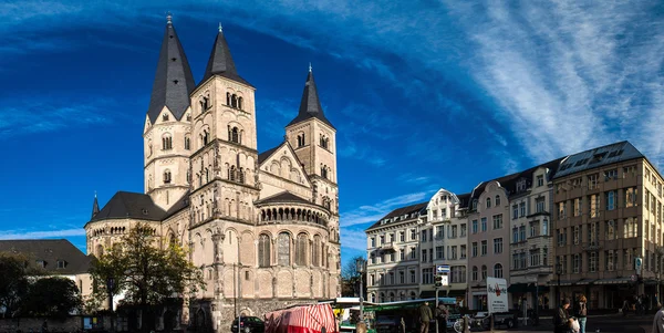 Minster (church) and other old buildings — Stock Photo, Image