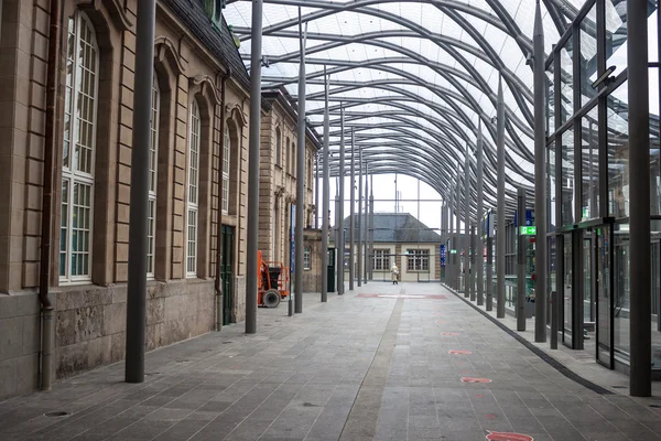 Stazione ferroviaria in Lussemburgo — Foto Stock