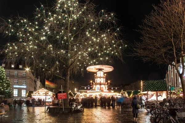 Noel pazarı Bonn — Stok fotoğraf