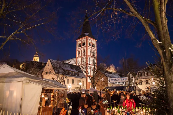 Weihnachtsmarkt in Siegburg — Stockfoto