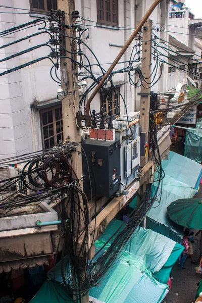 Desorden de cables — Foto de Stock