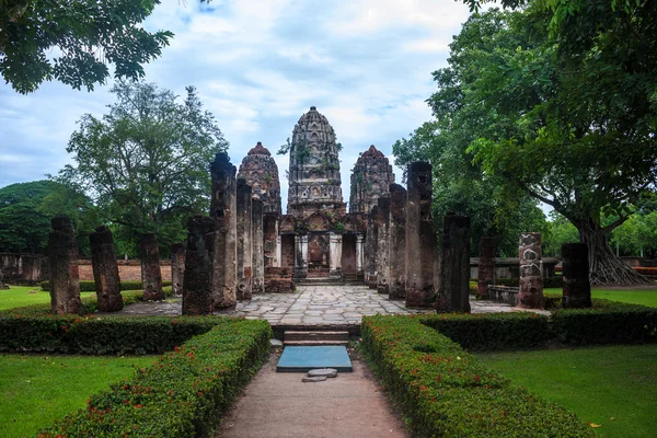 Wat Si Sawai temple ruin — Stock Photo, Image