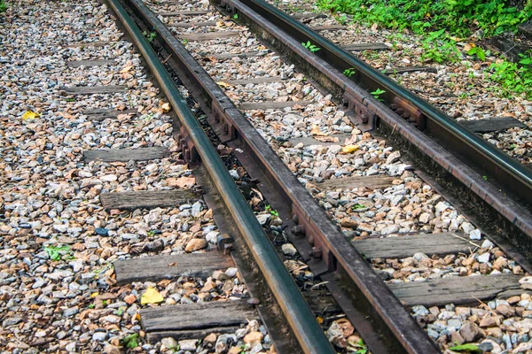 Blick auf die Burma-Eisenbahn — Stockfoto