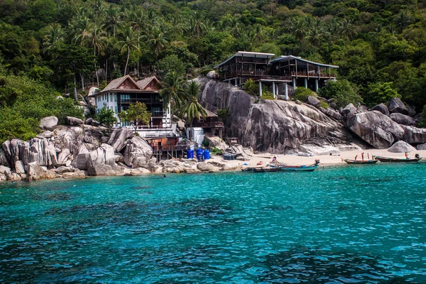 Tropisches Resort am Ko Tao — Stockfoto