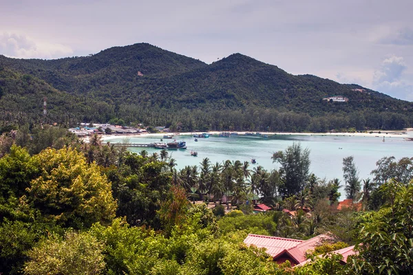 Bahía de Ao Chalok Lam en la isla de Koh Phangan — Foto de Stock