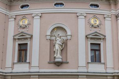 Slovenya, Ljubljana 'da Opera Binası Cephesi