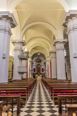 KOPER, SLOVENIA - 15 Mayıs 2019: Mary Church 'ün Varsayımı, Koper