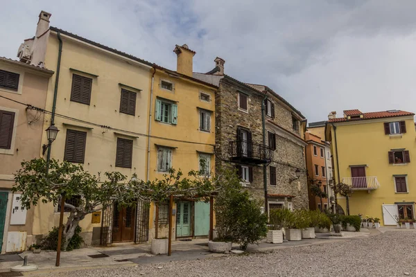 Maisons Anciennes Dans Ville Piran Slovénie — Photo