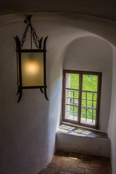 Predjama Eslovénia Maio 2019 Interior Castelo Predjama Eslovênia — Fotografia de Stock