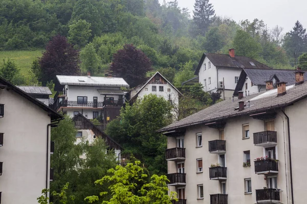 Casas Idrija Eslovenia —  Fotos de Stock