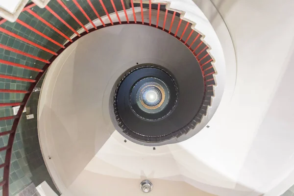 Spiral Stairway Neboticnik Building Ljubljana Slovenia — Stockfoto