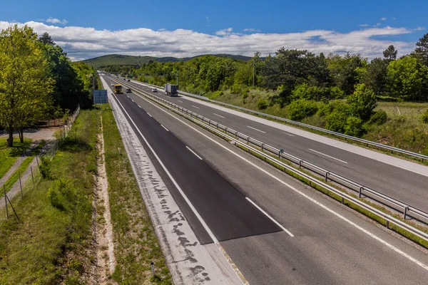 Autostrada Vicino Divaca Slovenia — Foto Stock