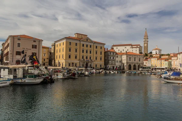 Piran Slovenia Мая 2019 Года Лодки Piran Marina Словения — стоковое фото