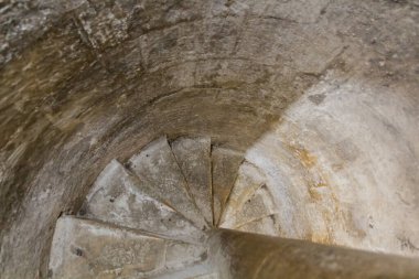 Bosna-Hersek 'in Mostar kentindeki Koski Mehmed Paşa Camii minaresinin merdiveni