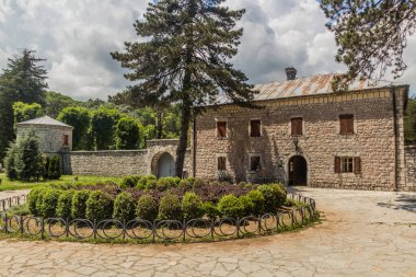 Karadağ 'ın Çetince kentinde Biljarda Sarayı (Billiard Palace)