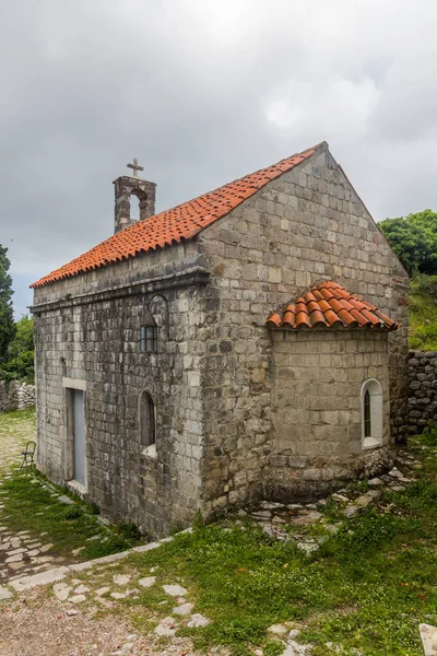 Iglesia Antiguo Asentamiento Stari Bar Montenegro —  Fotos de Stock