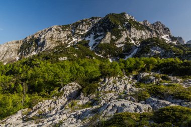 Karadağ 'ın Durmitor dağlarındaki Mali Med Dağı