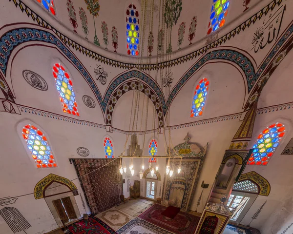 Mostar Bosnia Herzegovina June 2019 Interior Koski Mehmed Pasha Mosque — стоковое фото