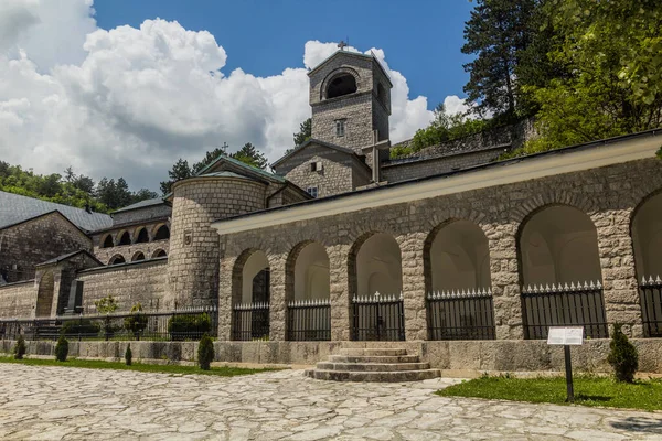 Vista Del Monasterio Cetinje Montenegro —  Fotos de Stock