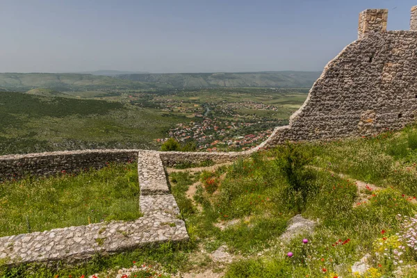 Fort Blagaj Stjepan Grad Bij Mostar Bosnië Herzegovina — Stockfoto