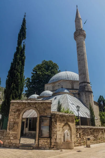 Mesquita Karadoz Beg Mostar Bósnia Herzegovina — Fotografia de Stock
