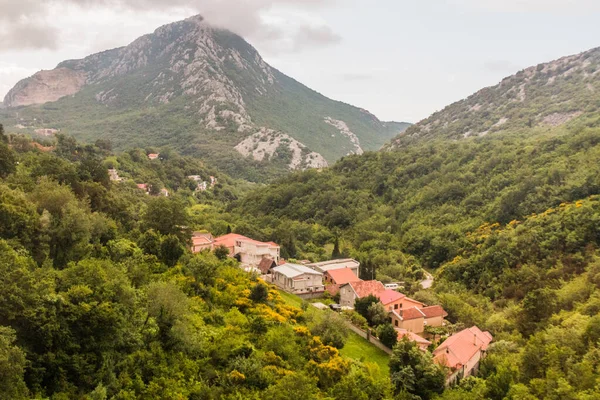 Landscape Sutomore Town Montenegro — 图库照片