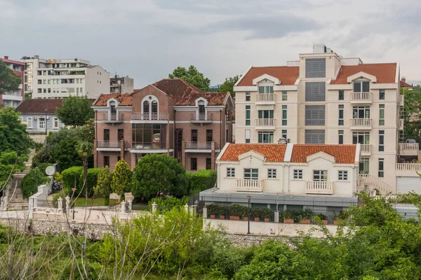 Houses Podgorica Capital Montenegro — Stock Photo, Image
