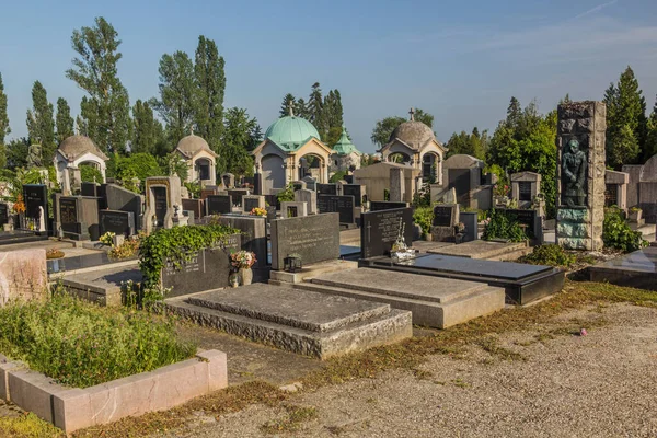 Zagreb Croacia Junio 2019 Vista Del Cementerio Mirogoj Zagreb Croacia —  Fotos de Stock