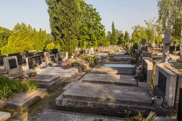 Zagreb Croacia Junio 2019 Vista Del Cementerio Mirogoj Zagreb Croacia — Foto de Stock