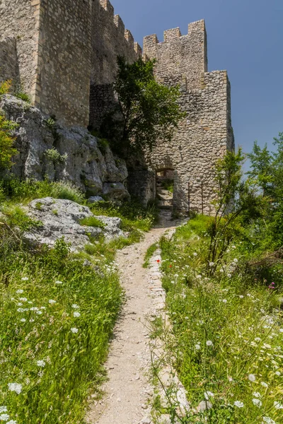 Bosna Hersek Mostar Kenti Yakınlarındaki Blagaj Kalesi Stjepan Grad — Stok fotoğraf