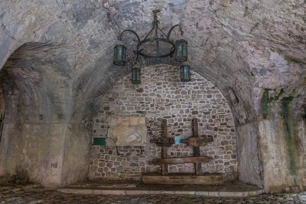 Old Press Ancient Settlement Stari Bar Montenegro — Zdjęcie stockowe
