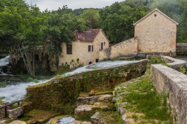 Water mill in Krka national park, Croatia