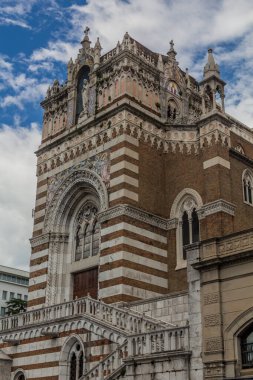 Hırvatistan 'ın Rijeka kentindeki Lourdes Leydisi Capuchin Kilisesi