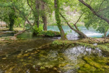 Krka nehirde milli park krka, Hırvatistan