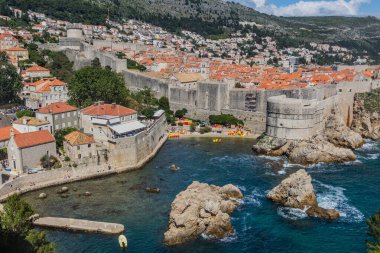 View of the old town in Dubrovnik, Croatia