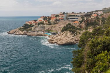 DUBROVNIK, CROATIA - MAY 30, 2019: Rixos Premium Dubrovnik hotel in Dubrovnik, Croatia