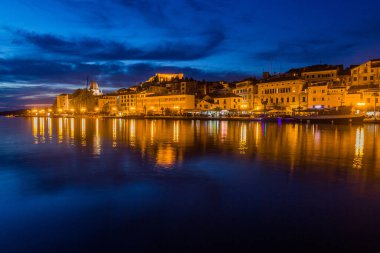 Evening view of Sibenik, Croatia