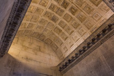 Ceiling of Jupiter's Temple in Split, Croatia