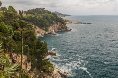 Steep cliffs near Dubrovnik, Croatia