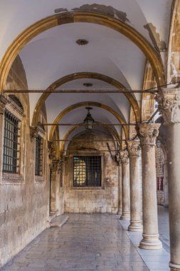 Archway in the old town of Dubrovnik, Croatia