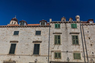 Typical stone houses in Dubrovnik, Croatia