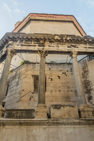 Colonnade Saint Domnius Church Split Croatia — Stok fotoğraf